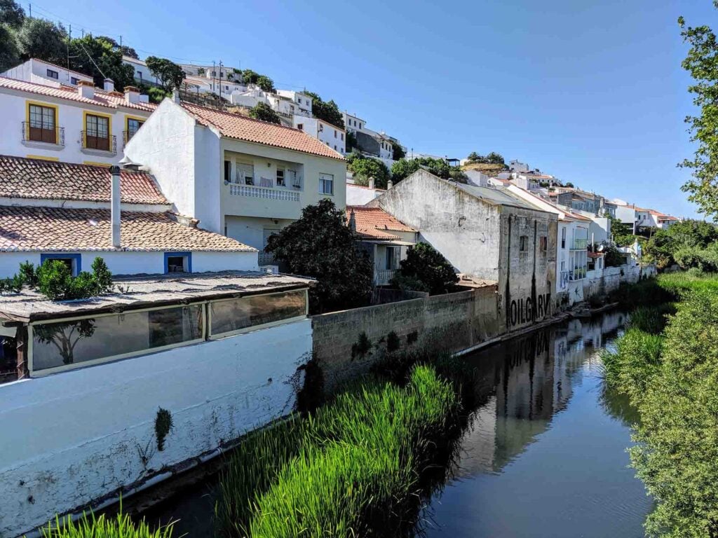 Aljezur from the riverside