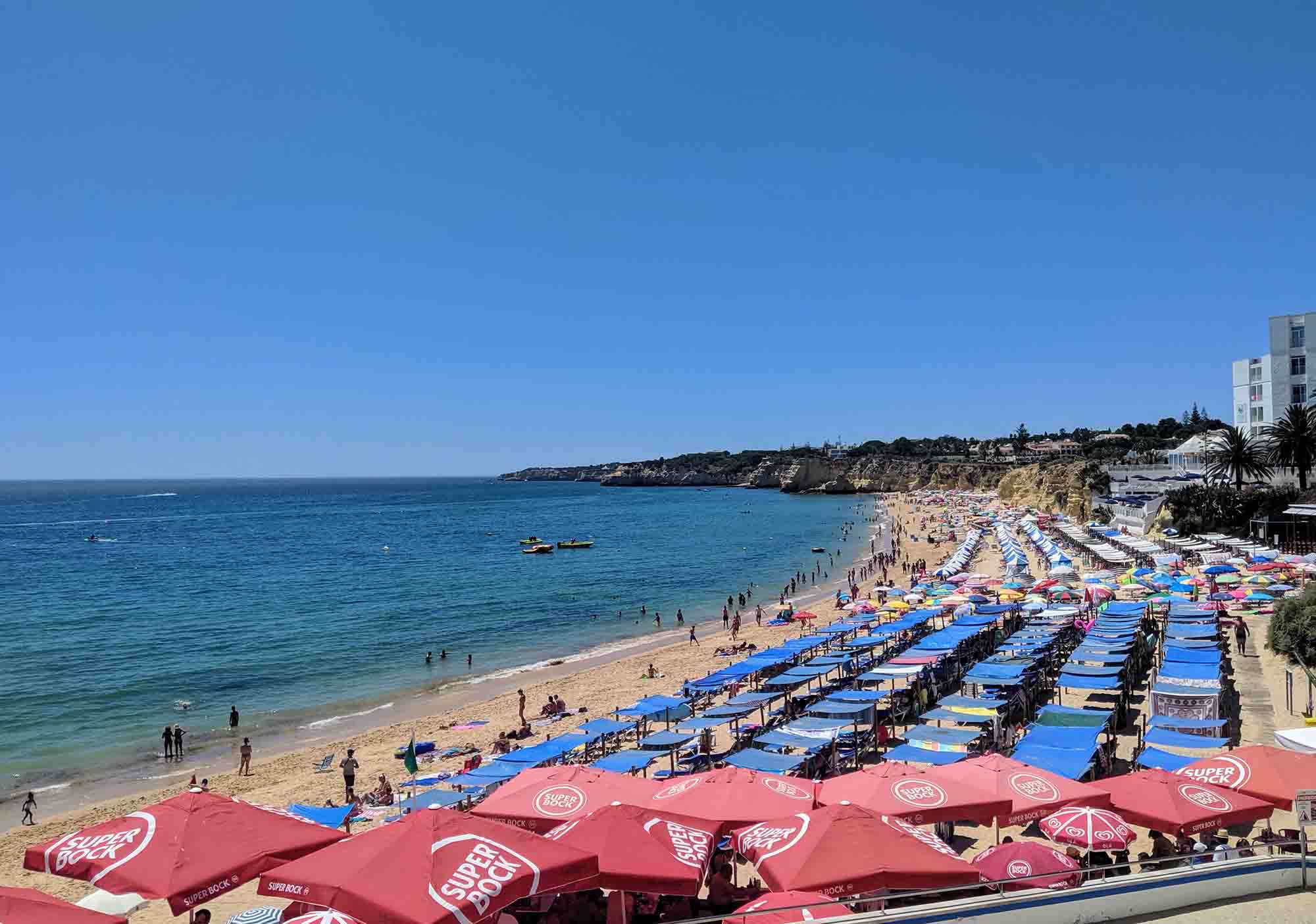 Beach in Armacao de pera
