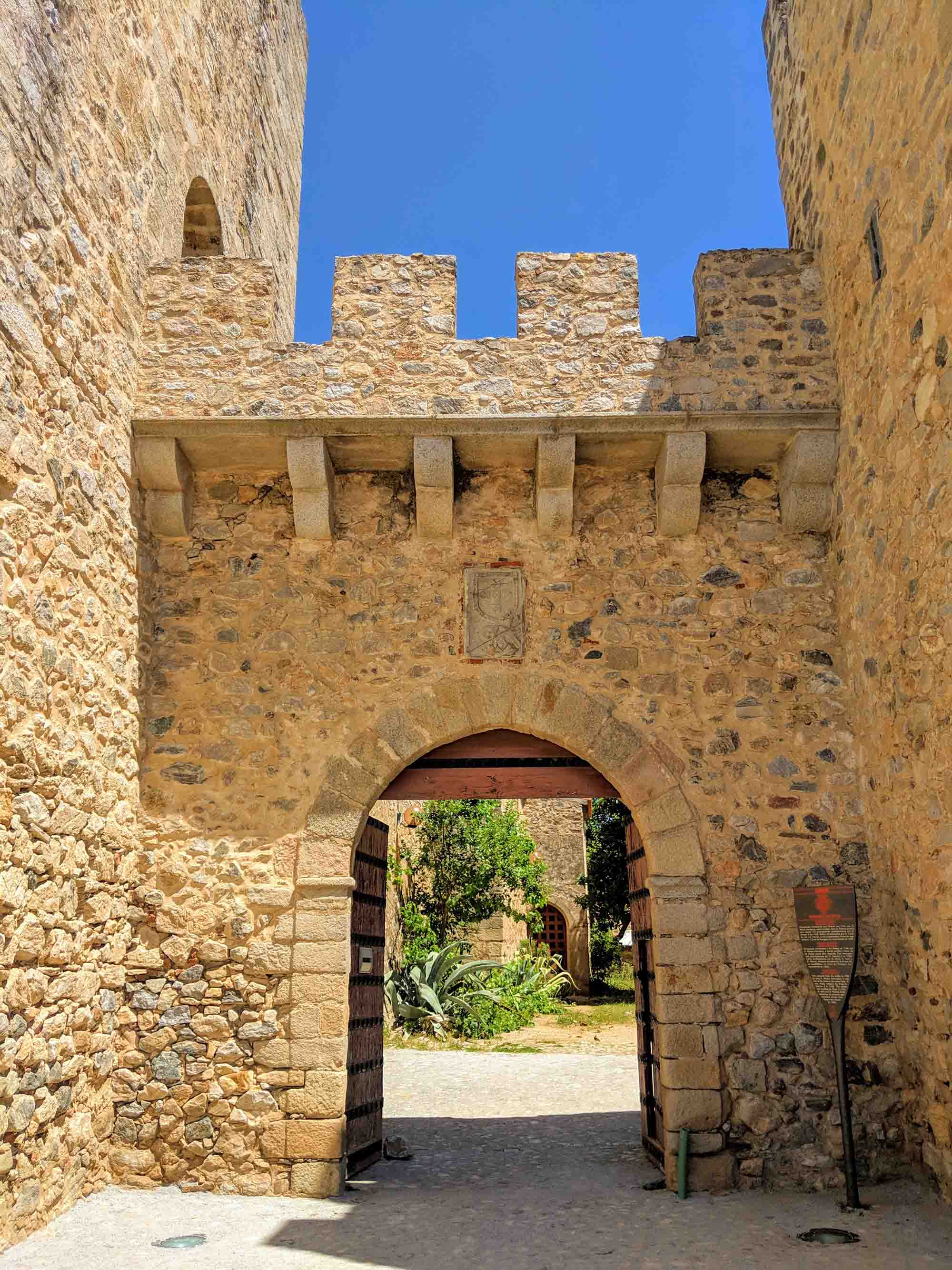 Elvas Castle entrance