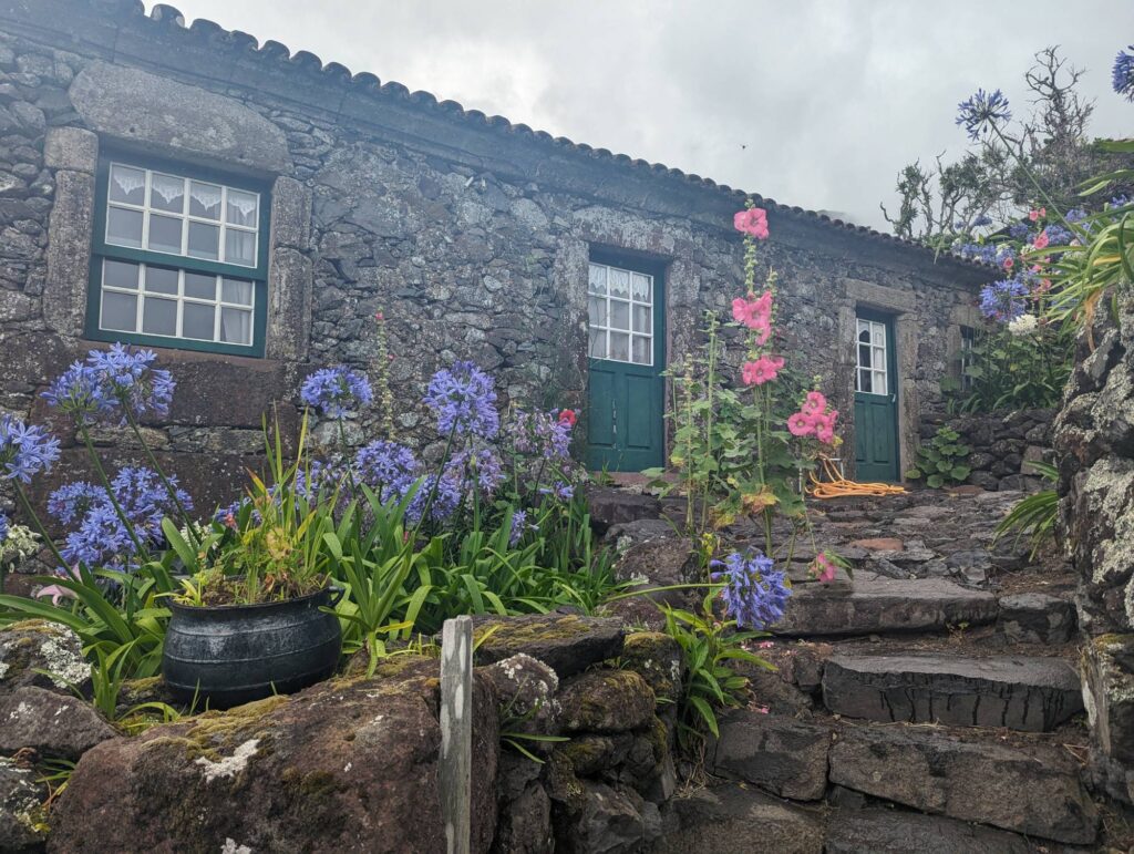Flores stone house