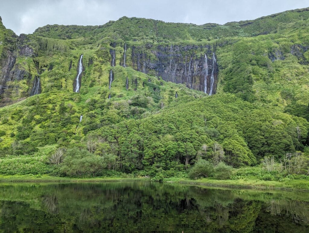 Flores waterfall