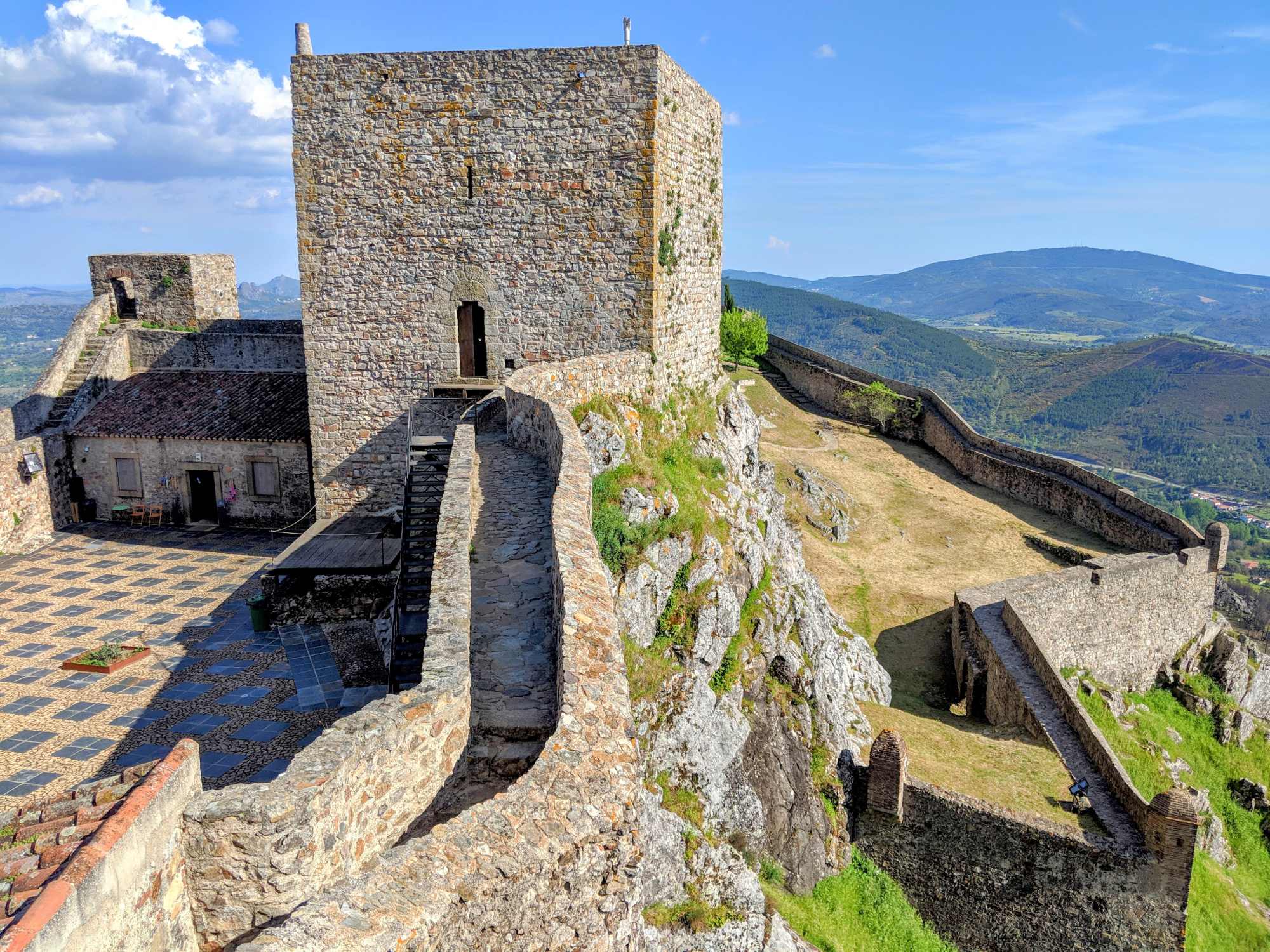 Marvao castle turret