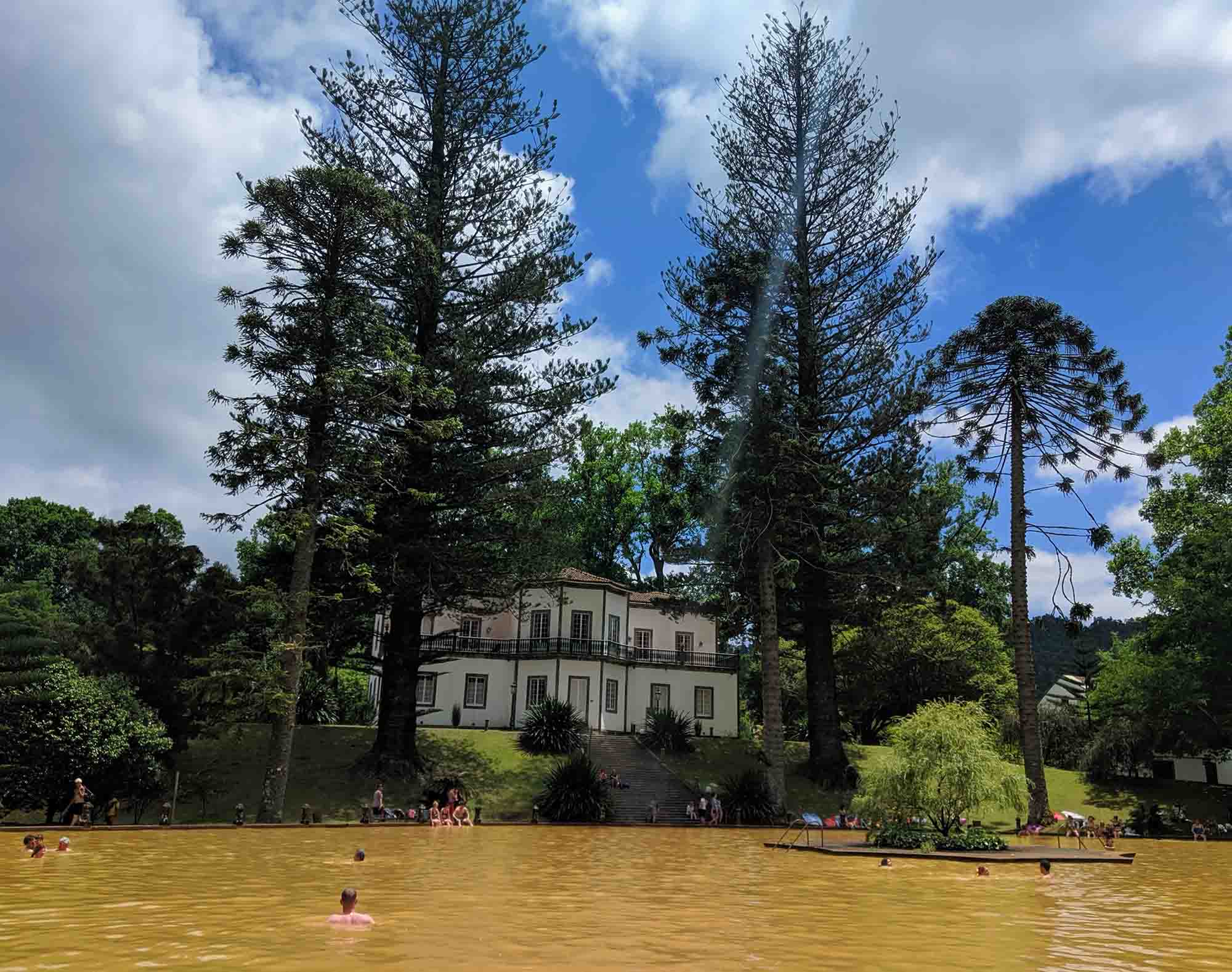 Parque Terra Nostra main pool