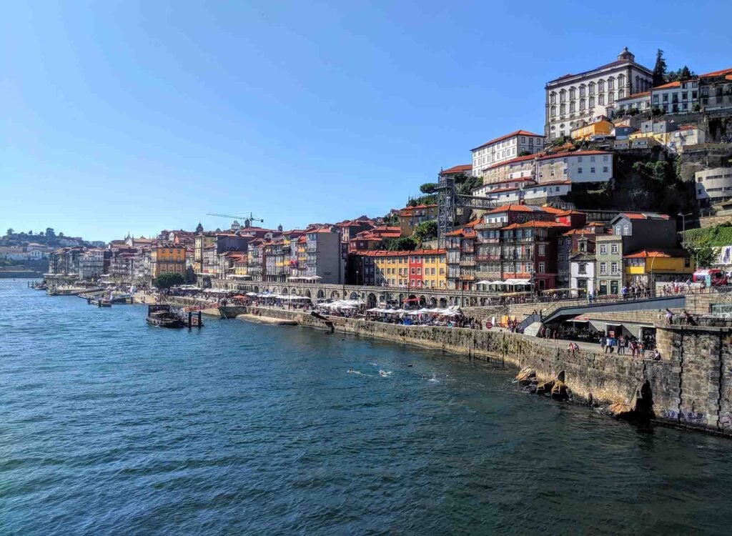 View of Ribeira from Luis I Bridge