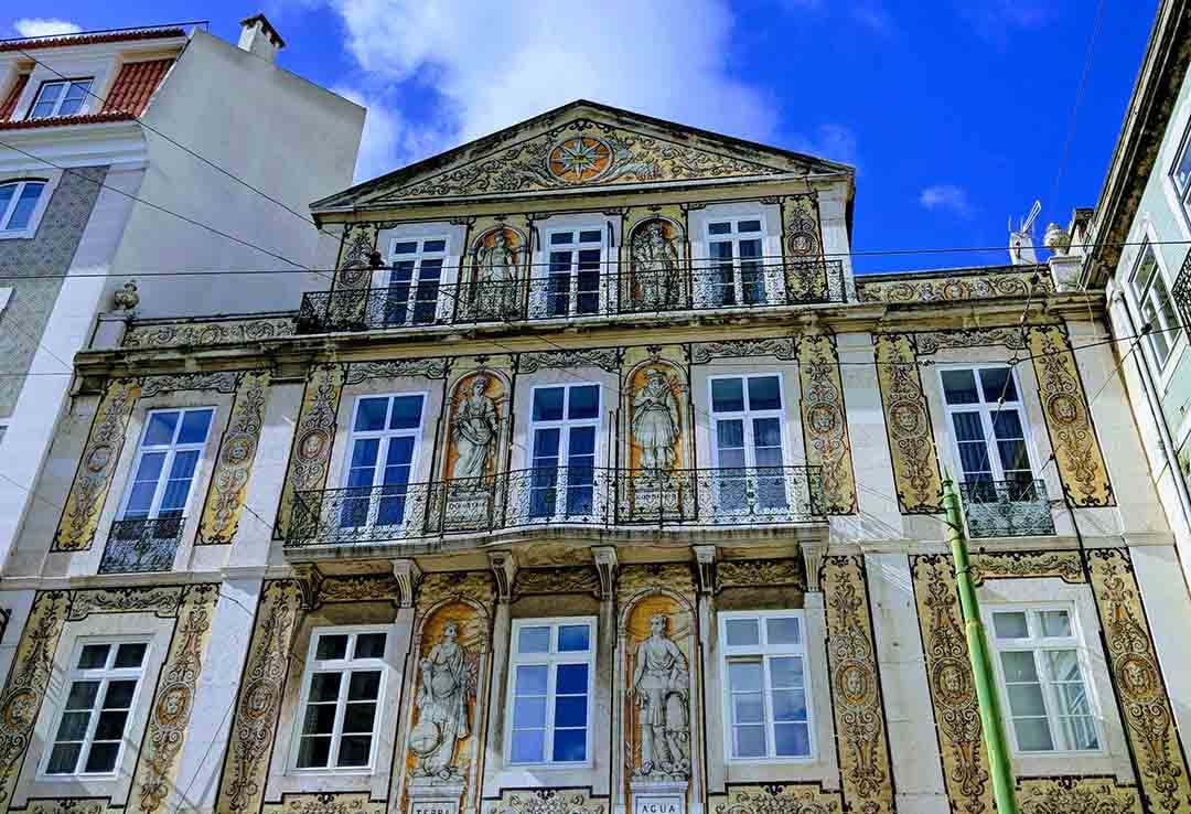 beautiful azulejos in Lisbon