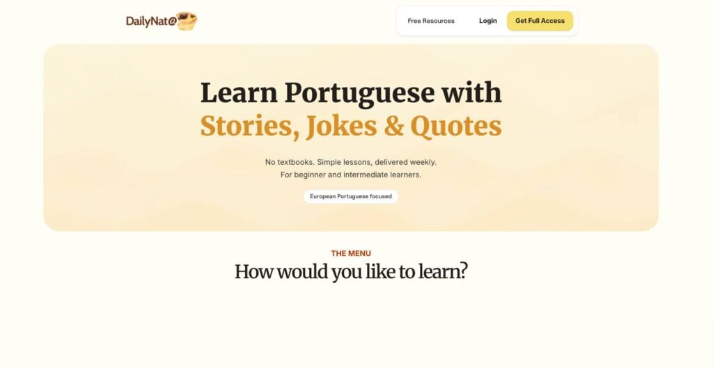 daily nata screenshot