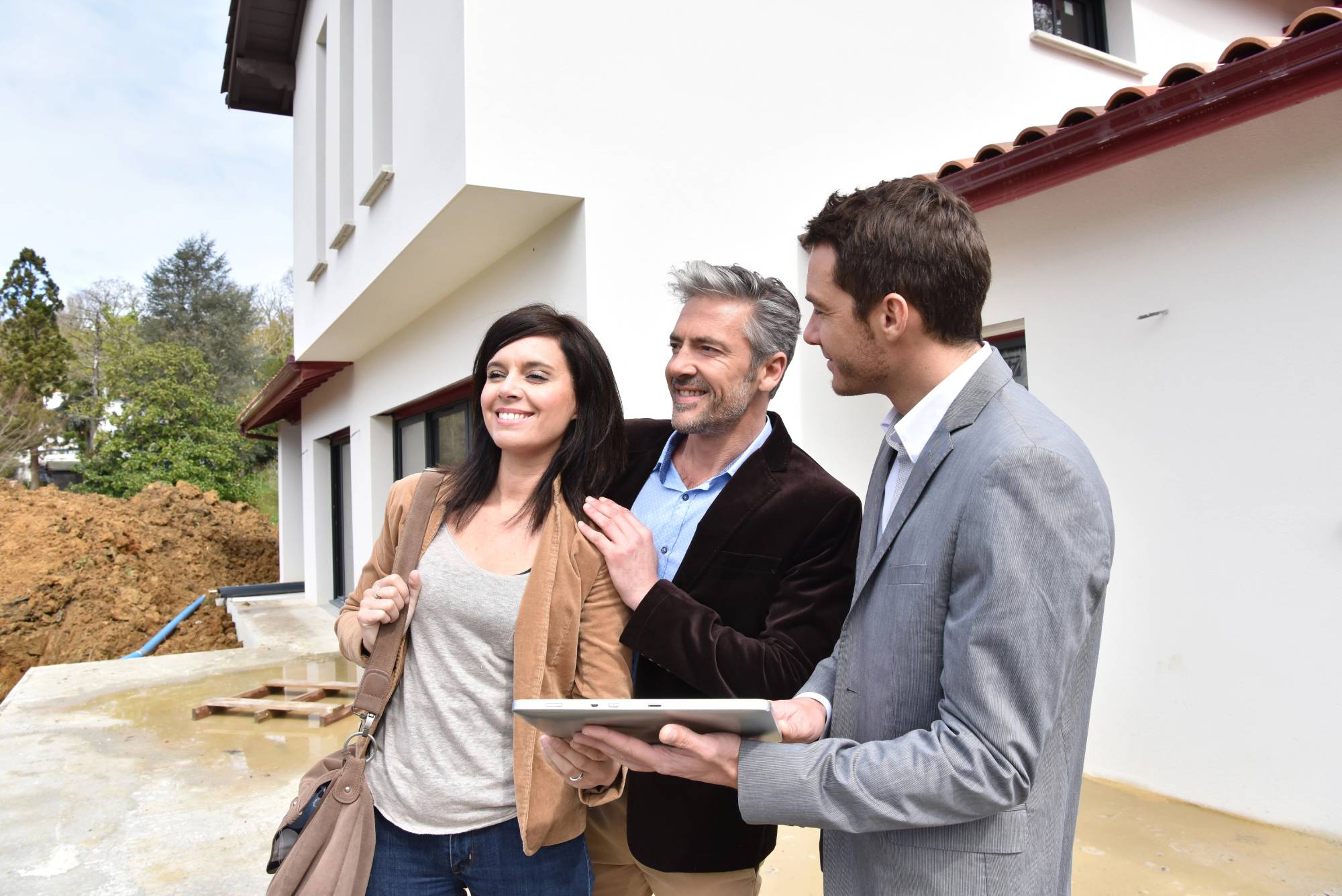 A handshake on a property offer