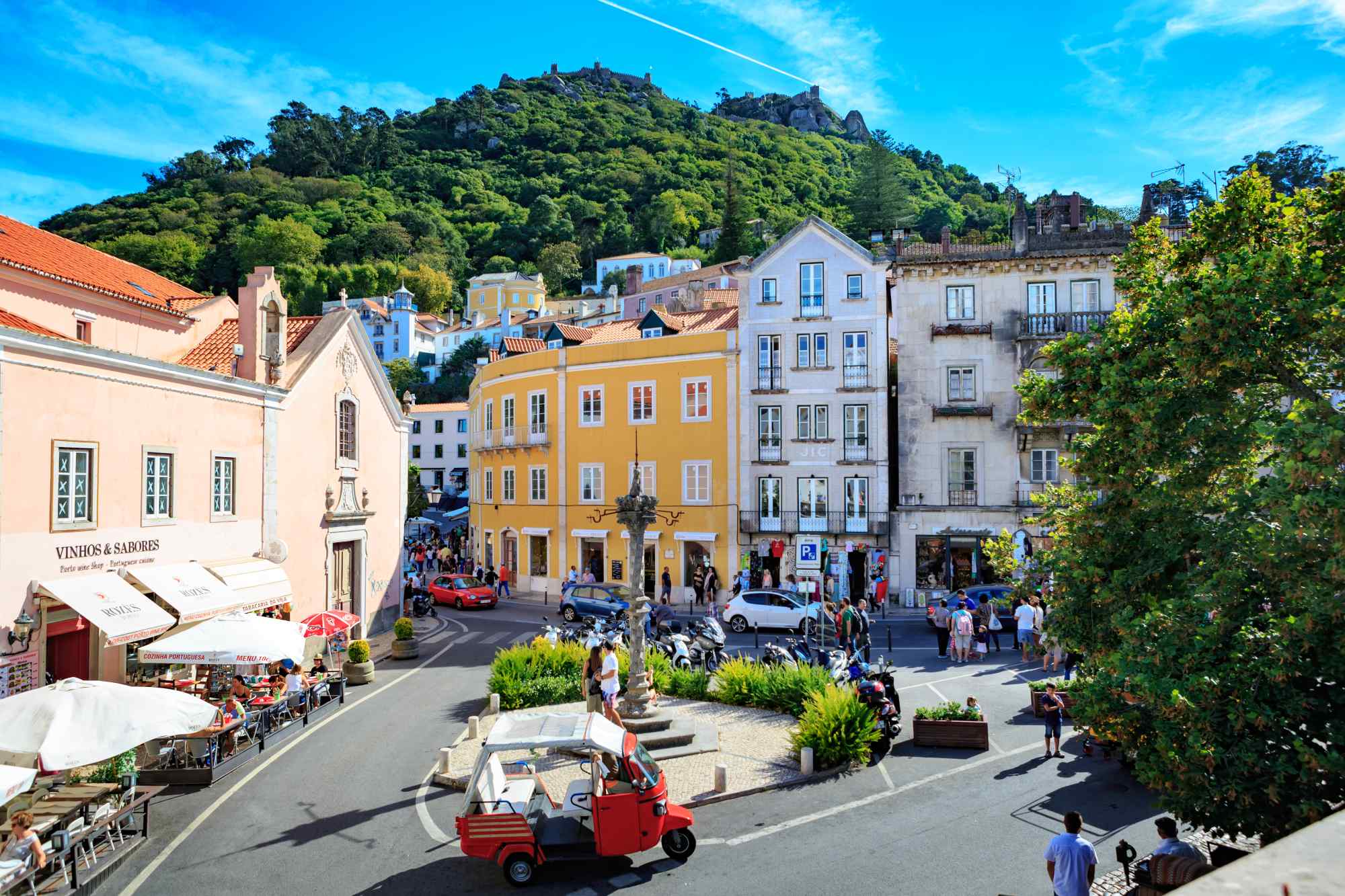 town square in Sintra