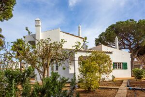 White villa in the Algarve