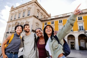 students in Lisbon