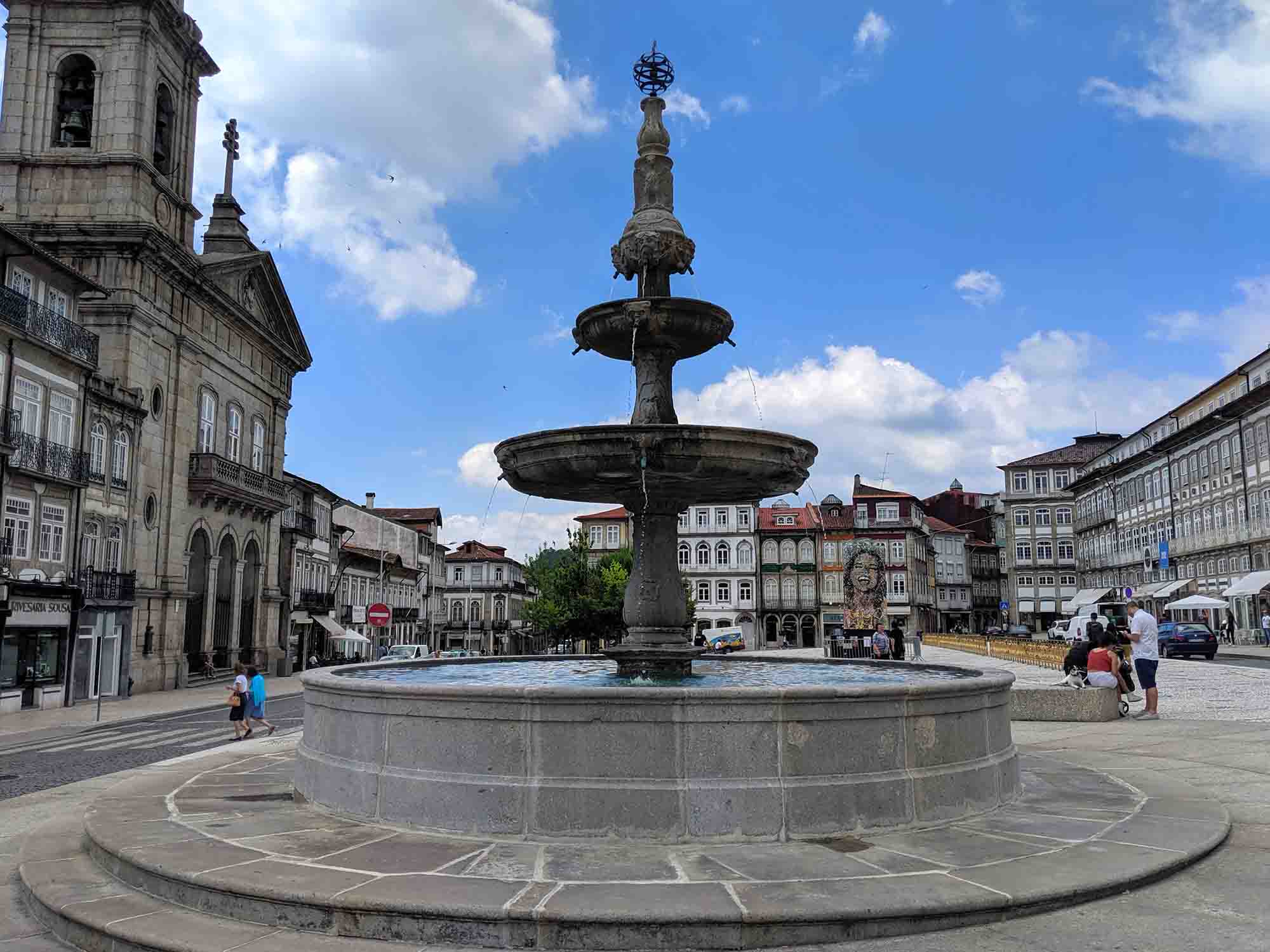 Guimarães fountain