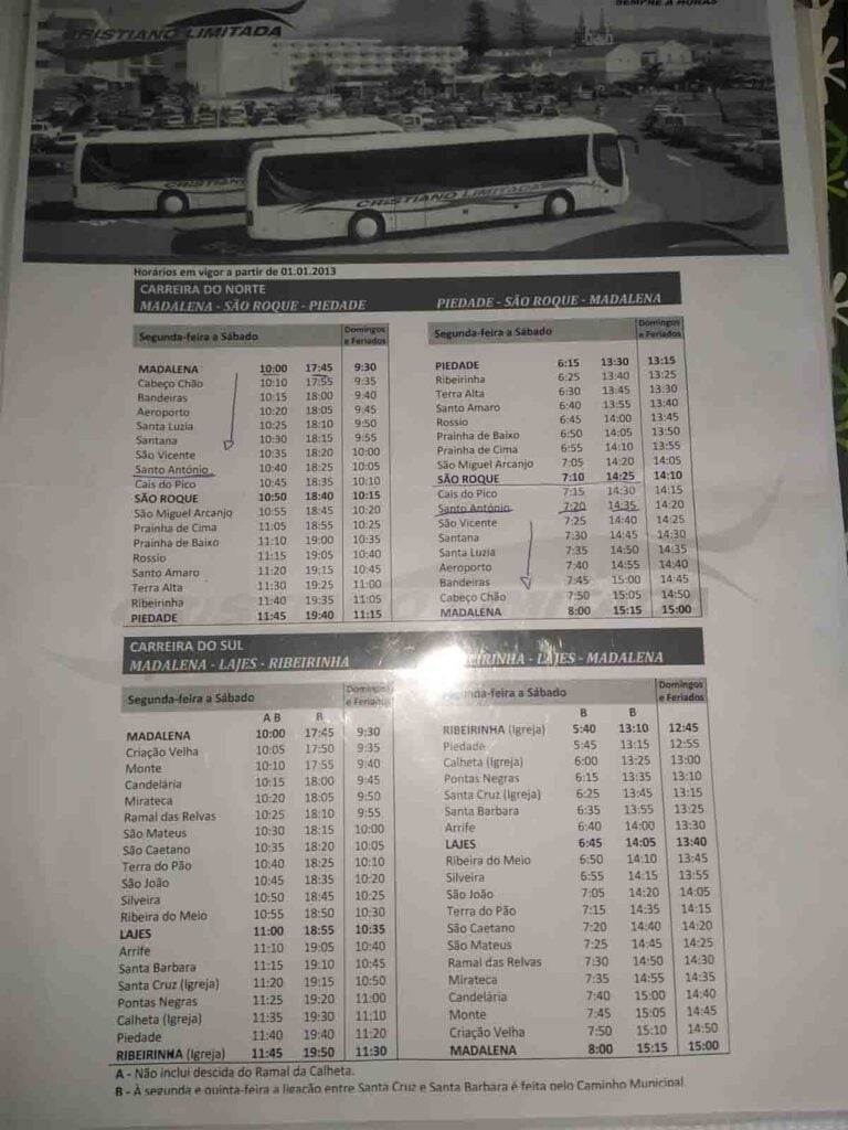 pico bus schedule