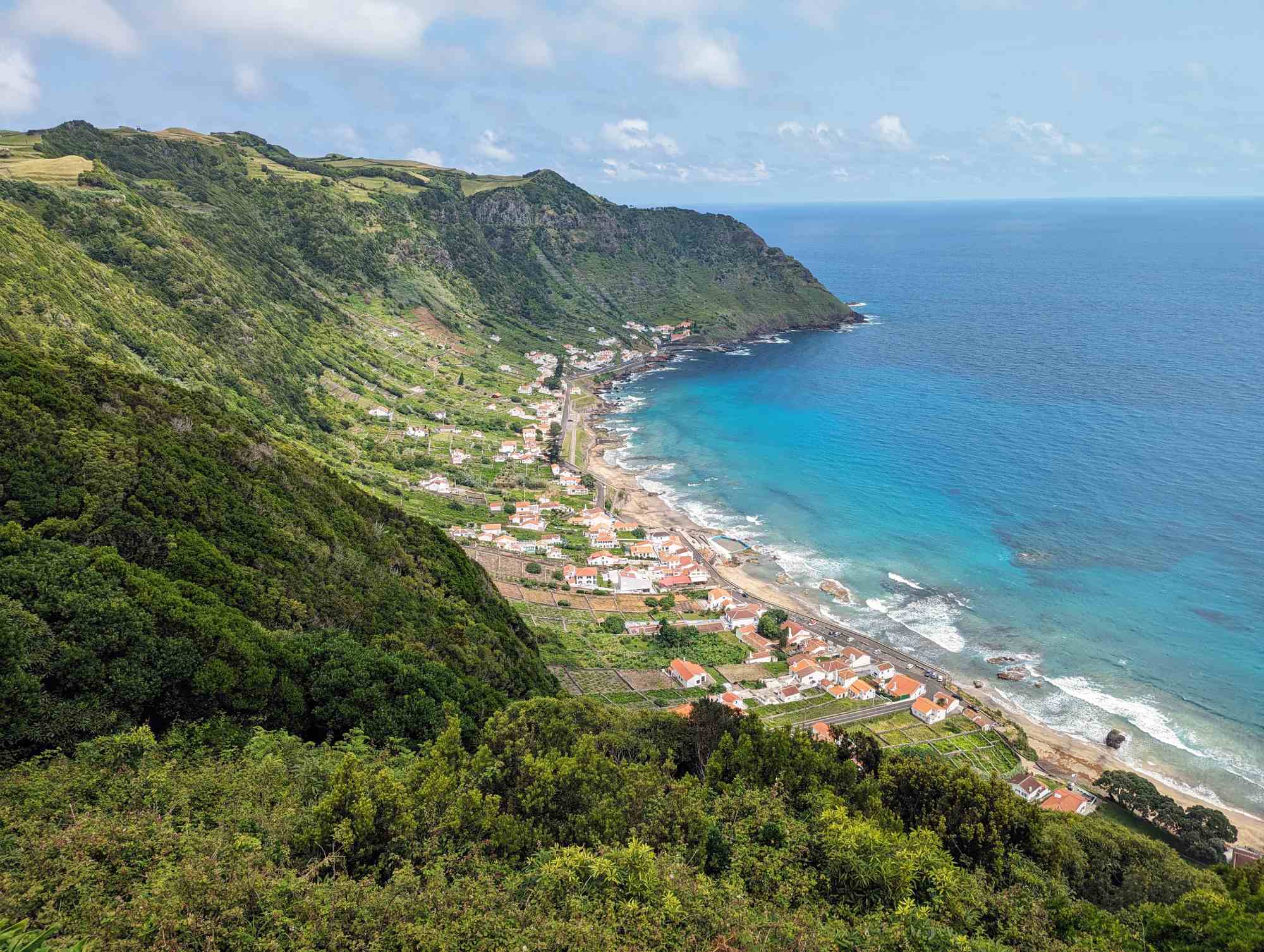 View of São Lourenço from above