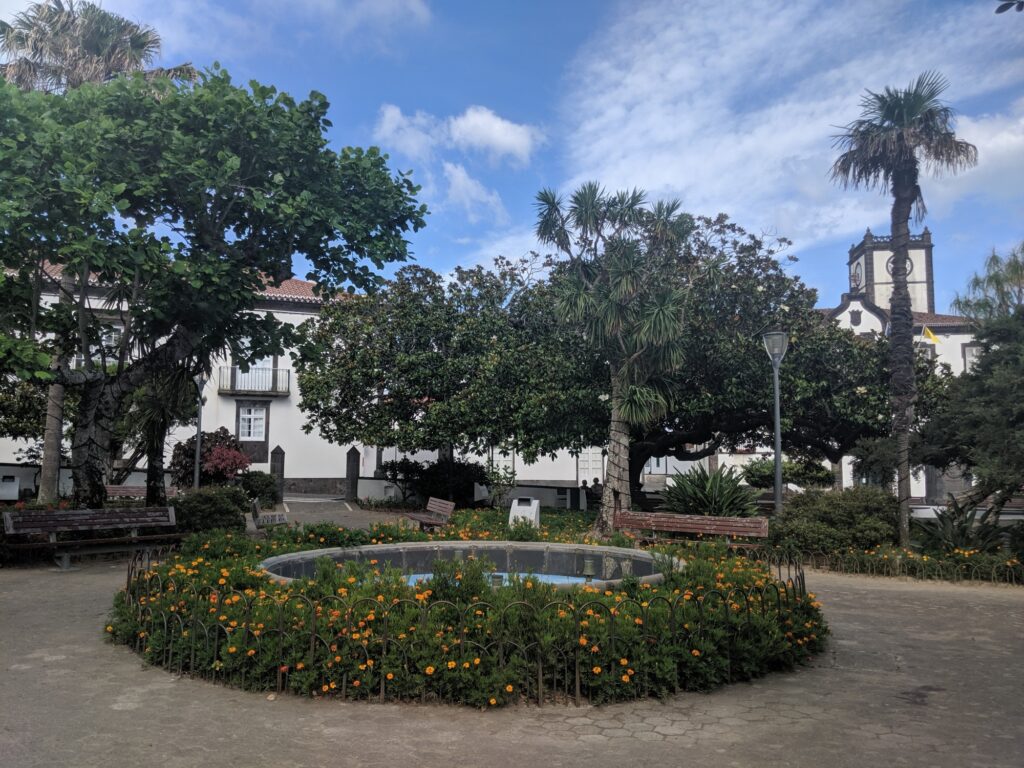 square in Sao Miguel