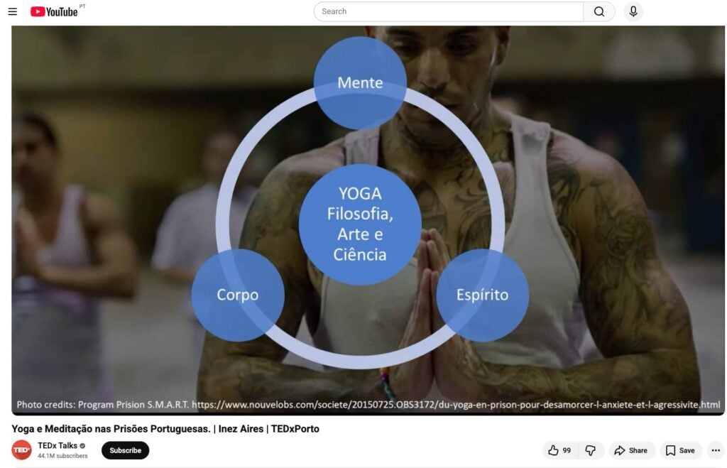 tedx portuguese YouTube screenshot