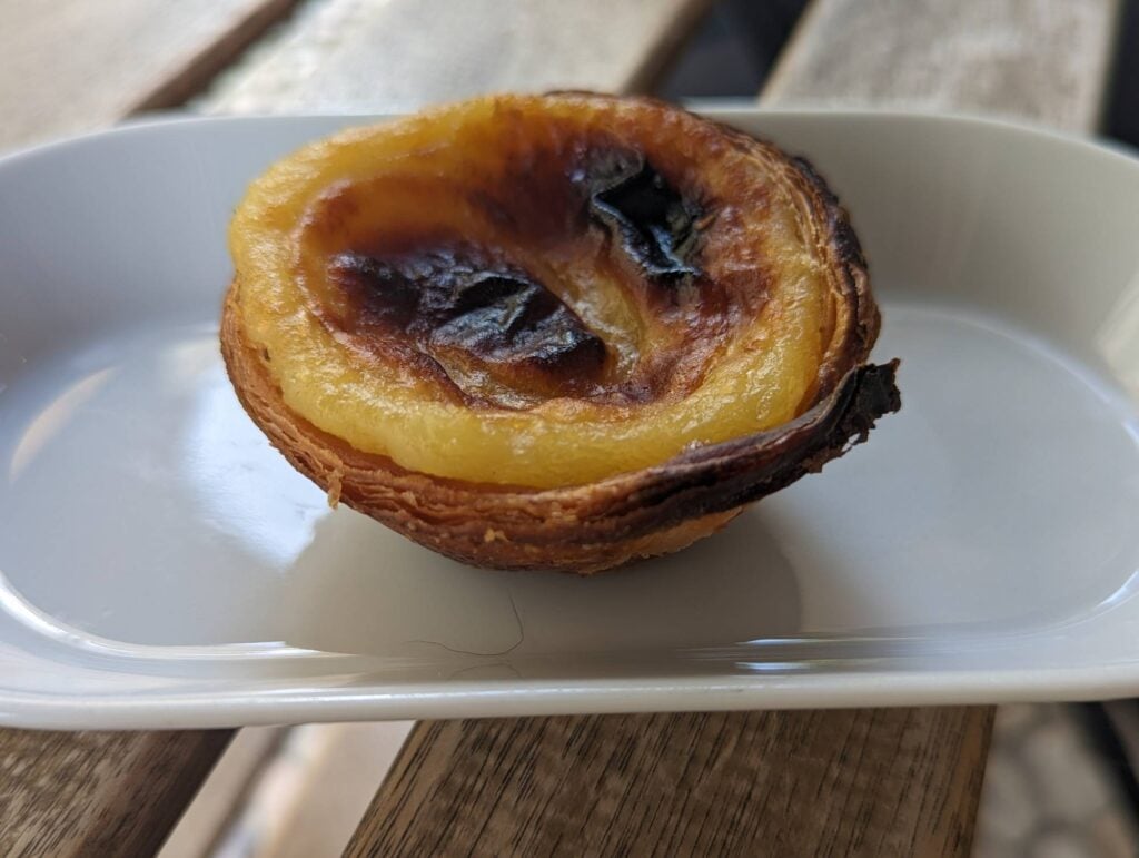 pastel de nata from Vegan Nata in Campo de Ourique