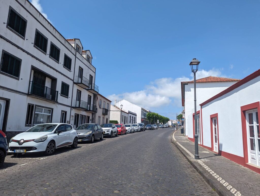 vila do Porto high street
